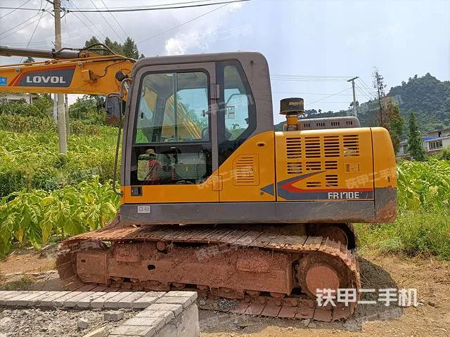 19*9 Used Mini Medium Backhoe Excavator Lovol Fr170e Construction Machine Second-Hand
