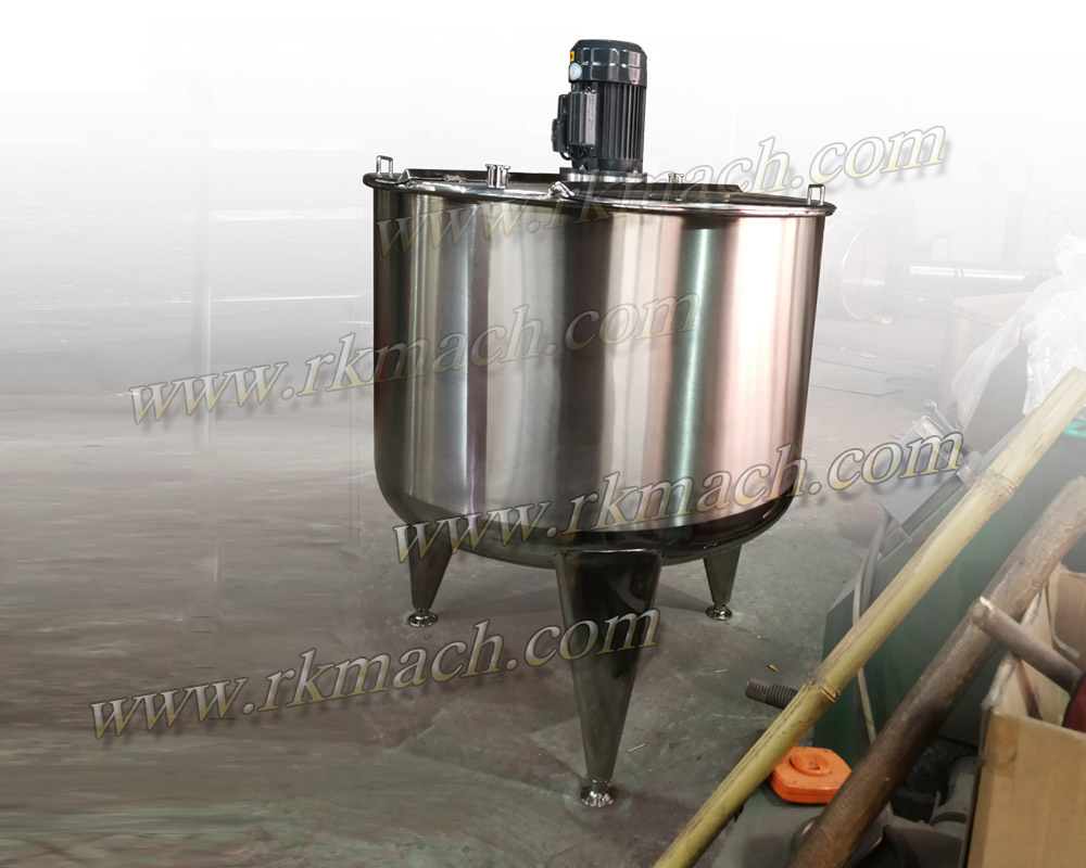 500L Homogenizer Mixer Homogenizing Tank Mixer High Shear Mixer Emulsifying Mixer for Sanitizer Machine