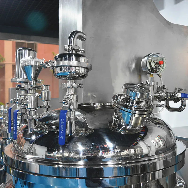 50L Bottom Homogenizer Vacuum Emulsifying Mixer Machine for Pharmacy Daily Chemistry Cosmetics Shampoo Cream