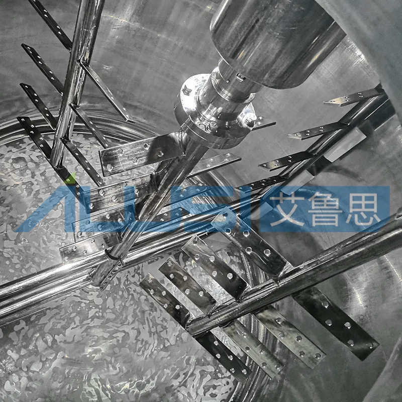 50L Bottom Homogenizer Vacuum Emulsifying Mixer Machine for Pharmacy Daily Chemistry Cosmetics Shampoo Cream