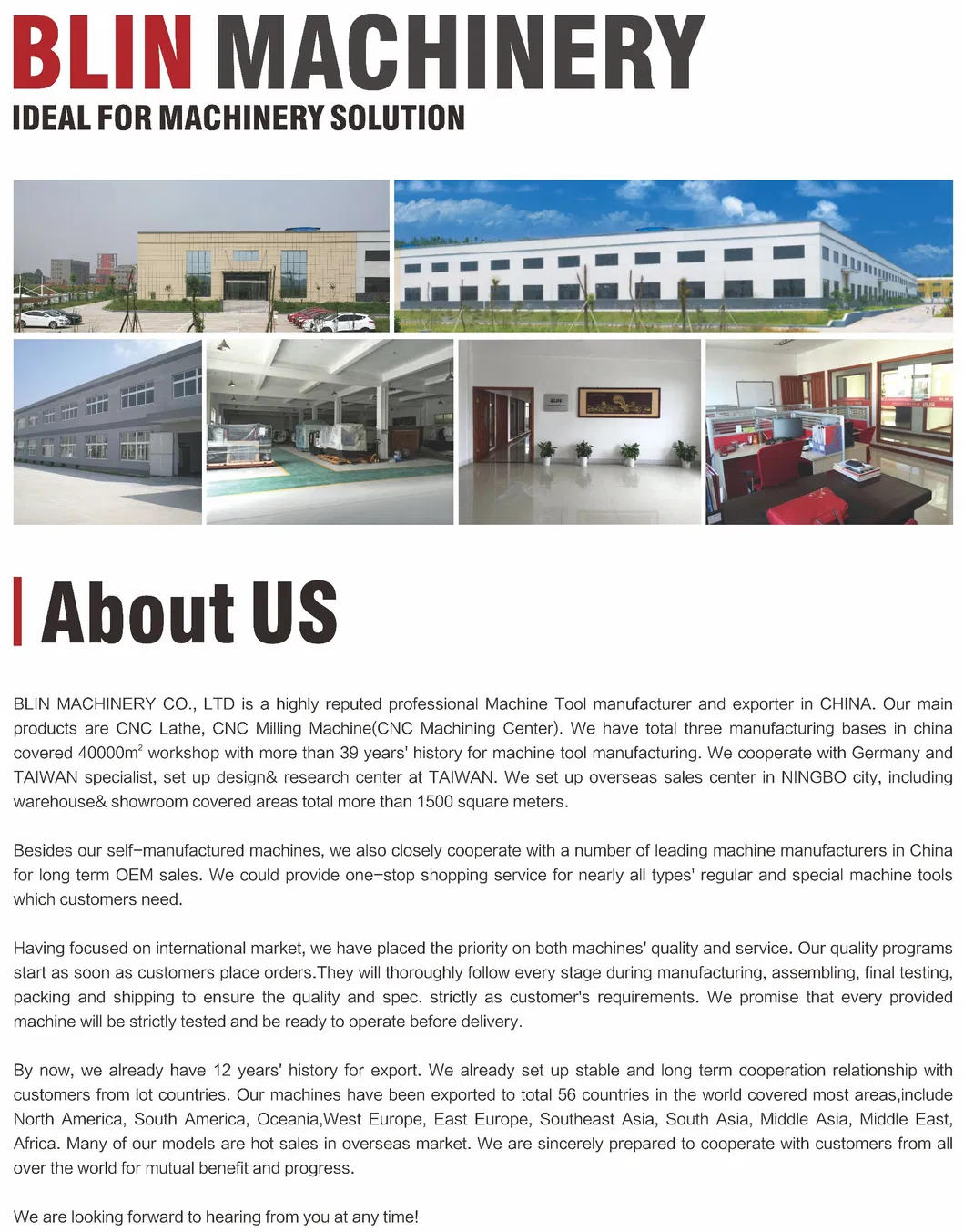 Ce Approved Industrial Precision Turning/Lathe CNC Machine