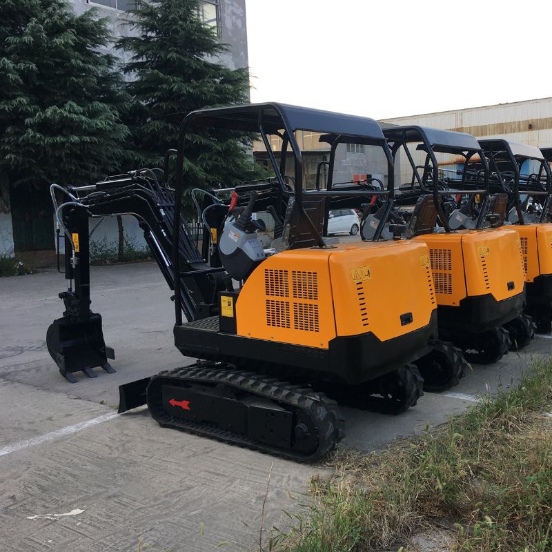 CE Mini Digger Farm Construction Excavating Machine Crawler Track Excavator