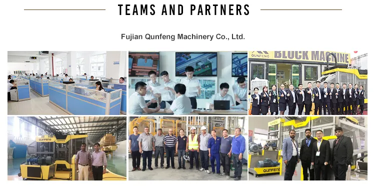 China Professional Series Planetary Concrete Mixer Pump Concrete Machine Qunfeng Machine