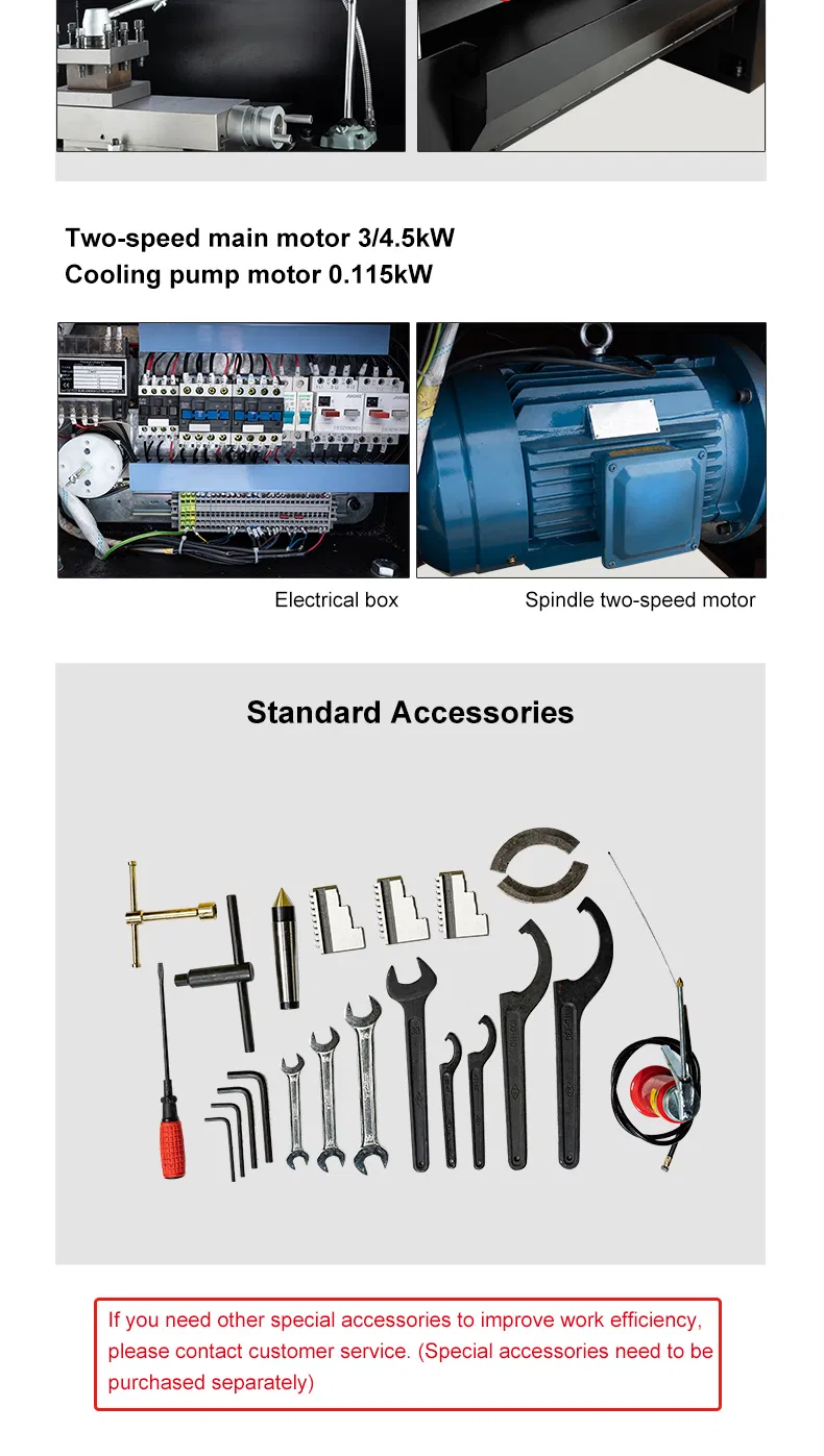 Chinese Factory CT6140 High Quality Horizontal Manual Lathe Machine Lathe