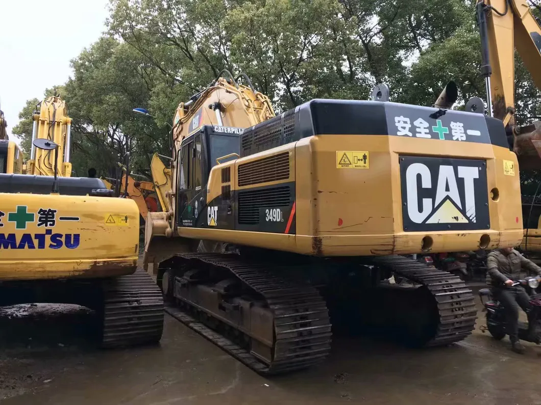 Good Quality and Fine Appearance Used Cat 349d Excavator Sell at a Low Price