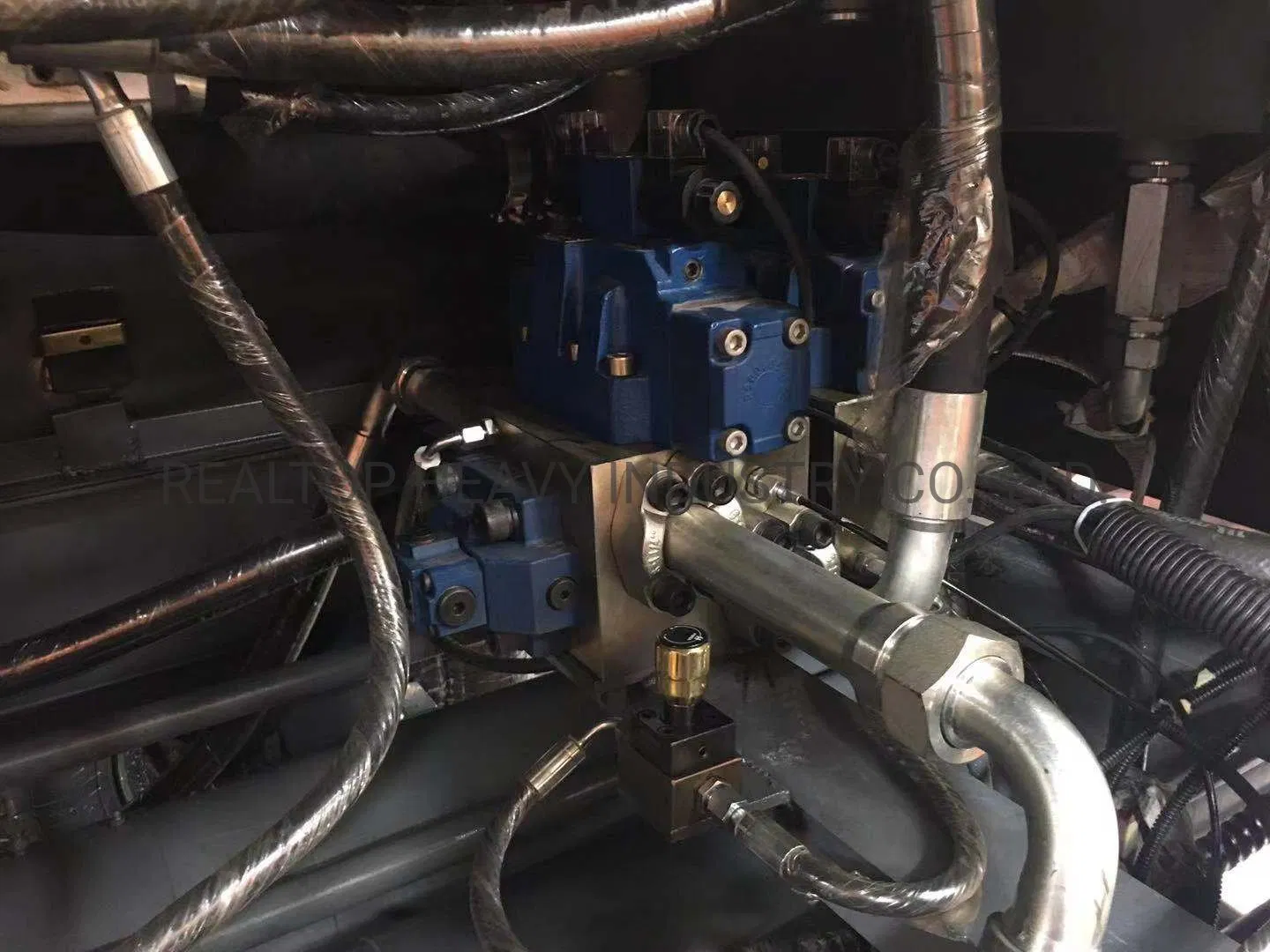 Hbt80.10.130rsc Diesel Concrete Pump Trailer Mounted From Realtop