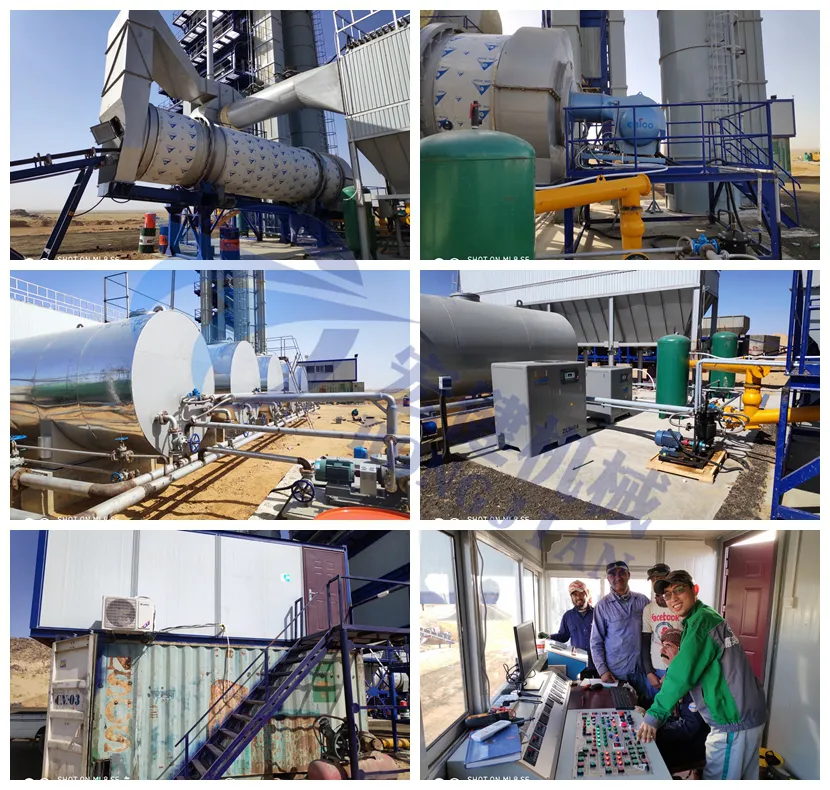 High Capacity Asphalt Mixing Equipment Batch Mixer Plant Lb2000 with Bag House Filter