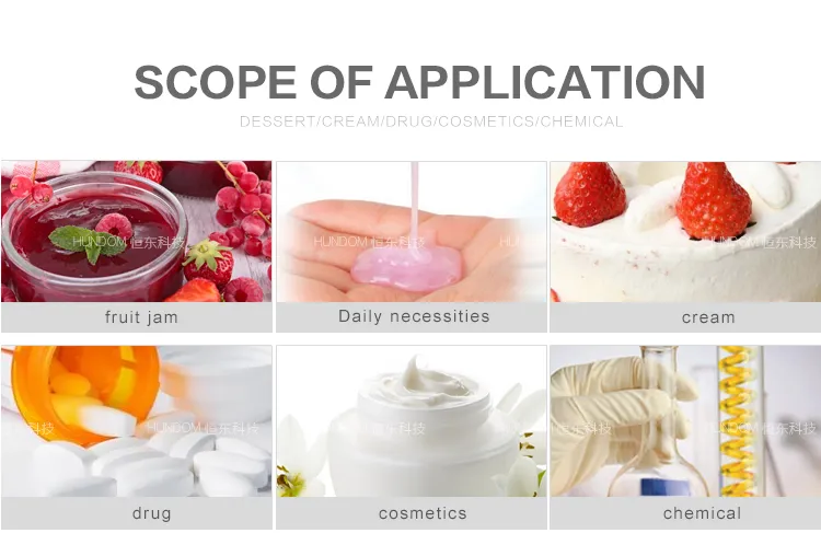 High Shear Intermittent Kettle Bottom Homogenizing Emulsification Mixer