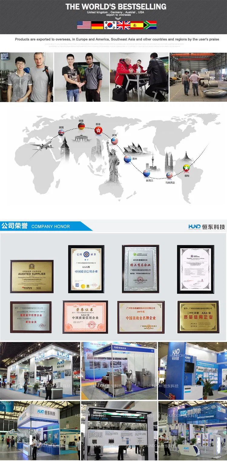 High Shear Intermittent Kettle Bottom Homogenizing Emulsification Mixer