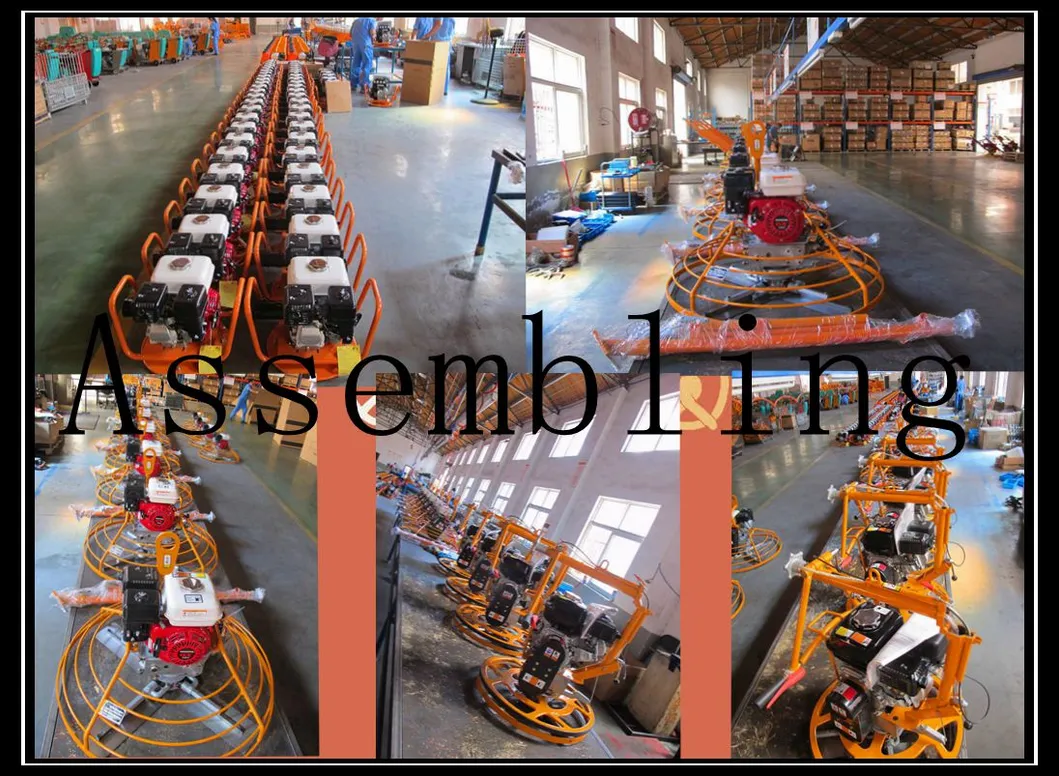 Honda Gasoline Edging Power Trowel Gyp-430 for Finishing Concrete Road Surface