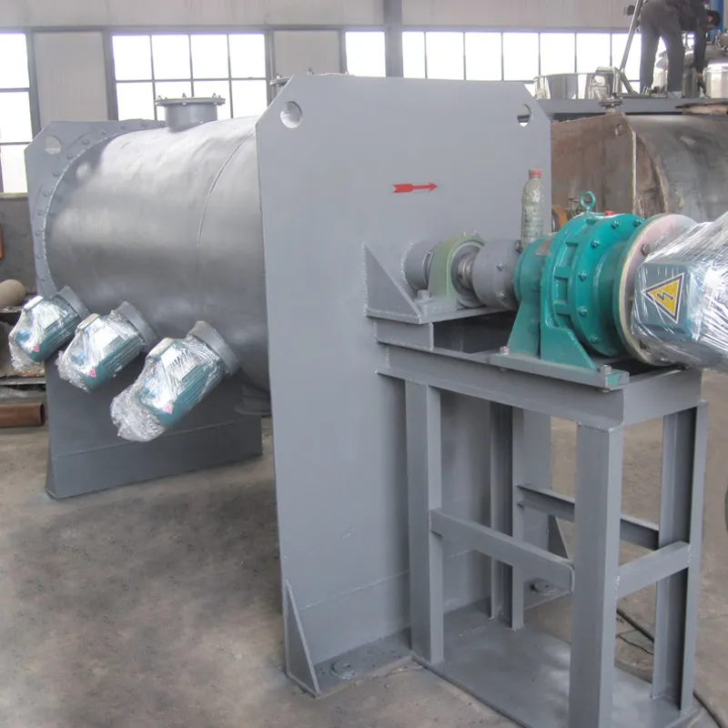 Horizontal Fertilizer Powder Plow Plough Shear Mixer Machine