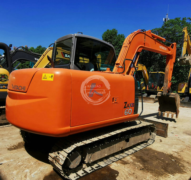 Hydralic Backhoe Small Used Crawler Machine/Digger Hitachi 6ton Secondhand Excavator