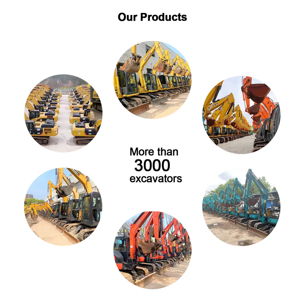 Japanese Hitachi Second Hand Machine 6 Ton Used Excavator