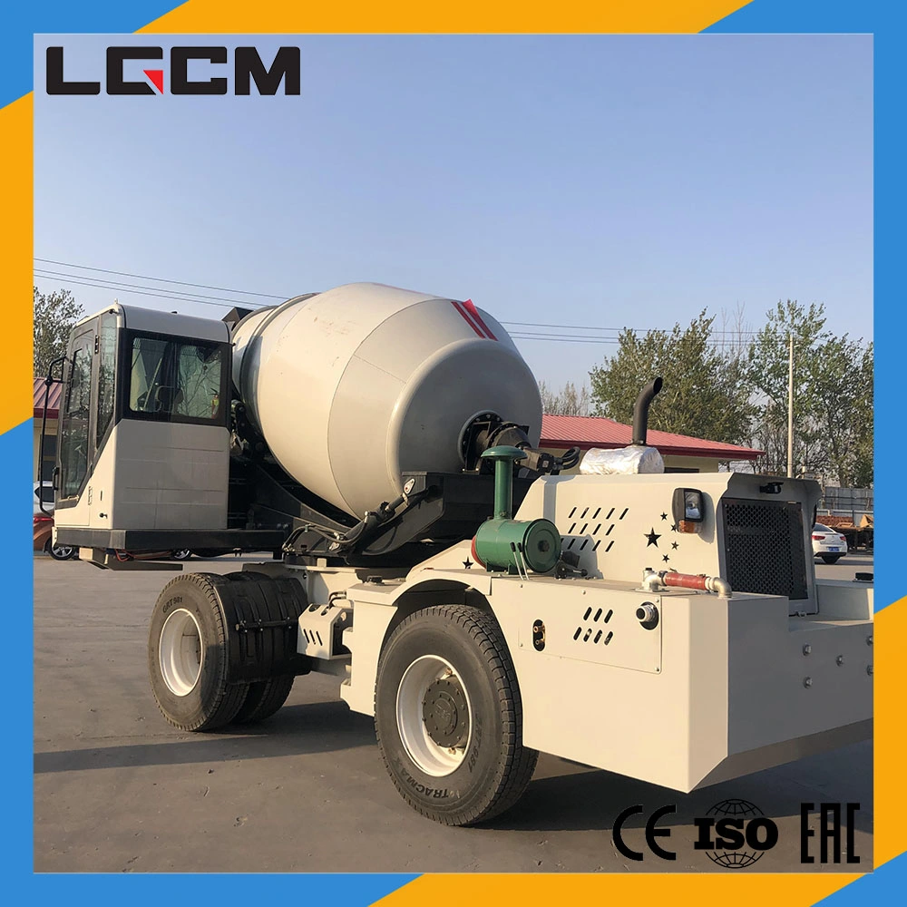 Lgcm 3.0m3 Concrete Mixer with 270 Degrees Rotation