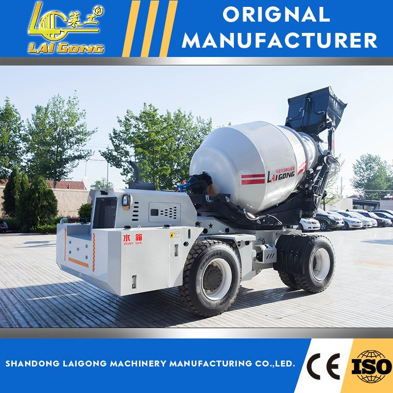 Lgcm Price of 3 Cubic Meters Mobile Concrete Mixer Truck