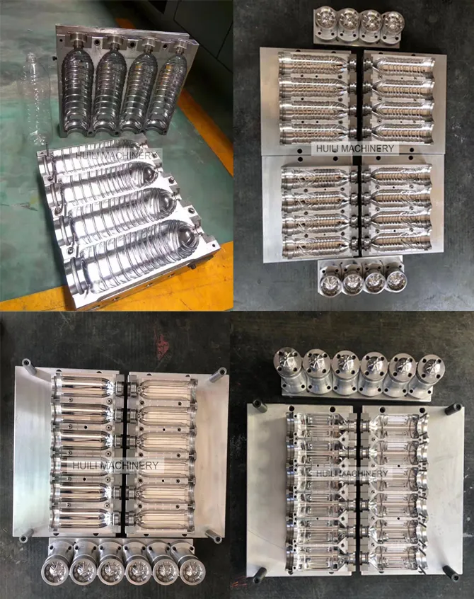 Maquinaria Fabricar Botellas Pet Plastic Making Automatic Machines to Make Plastic Bottles 4 Cavity with Rich Experience
