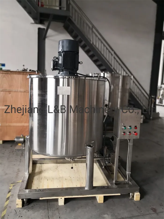 Movable Steel Industrial Pharmacy Cosmeceuticals Mixing Equipment Industrial Pastel Cosmetic Mixing Machine with Agitator