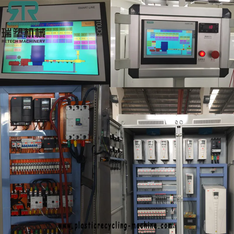 Plastic Waste Recycling Machine Plant Recycled Plastic PP PE LDPE LLDPE Film Washing Line