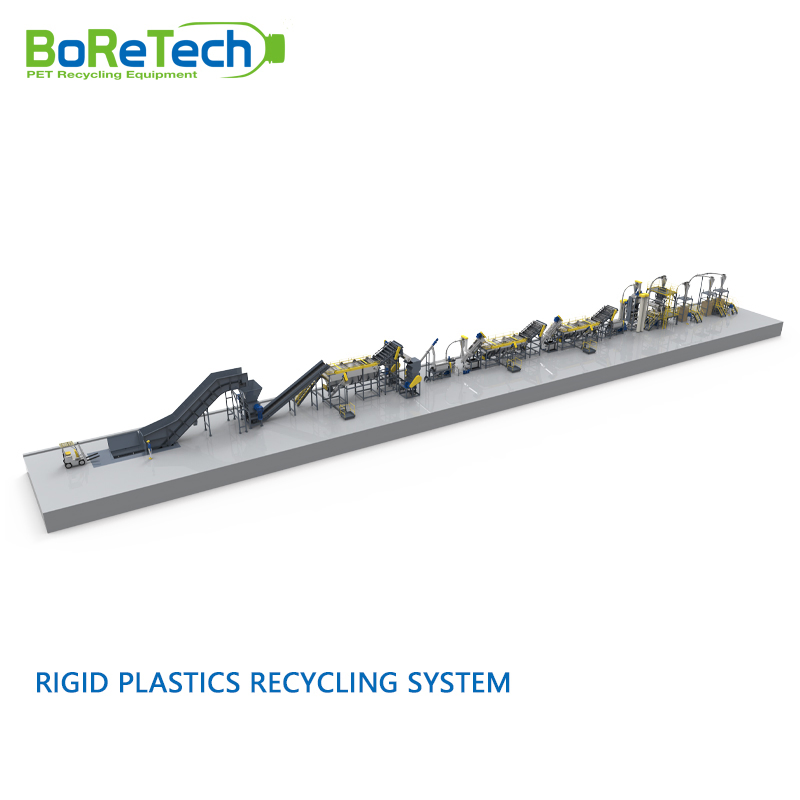 Rigid Plastics Recycling Production Line