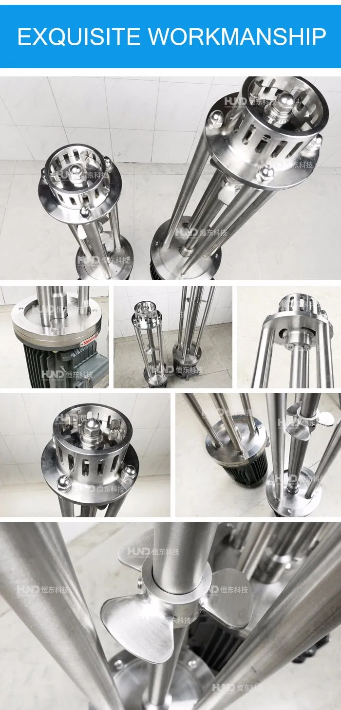 Sanitary Paint Mixing Machine High Shear Mixer for Food