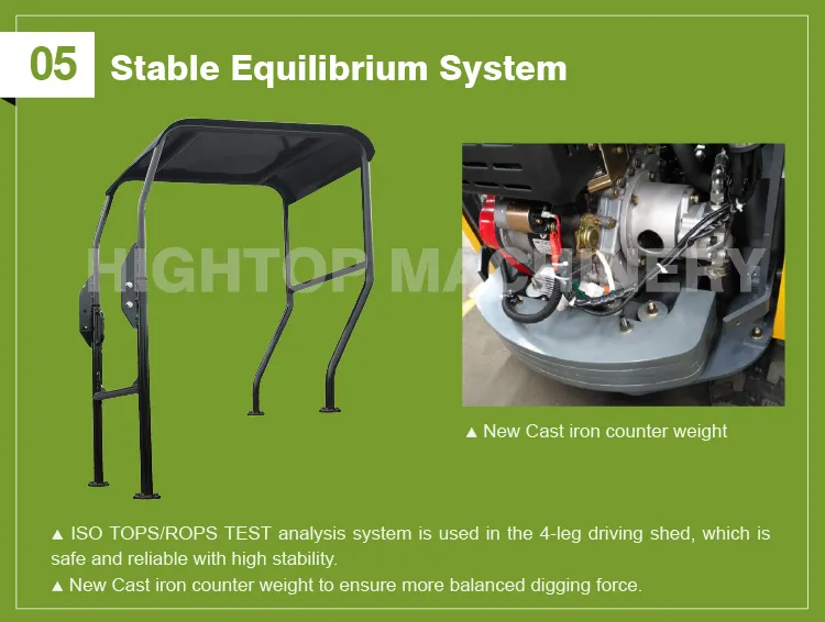 Small Escavator Mini Bucket Excavator