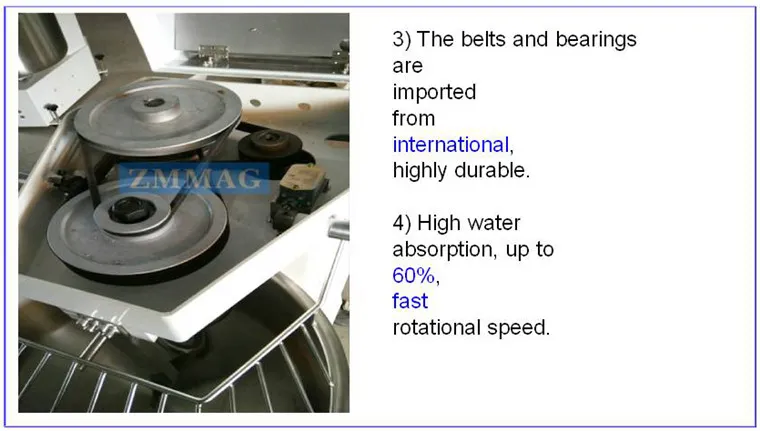 Small Prices Spiral Chapati Bread Horizontal Dough Mixer Italy Philippines (ZMH-15)
