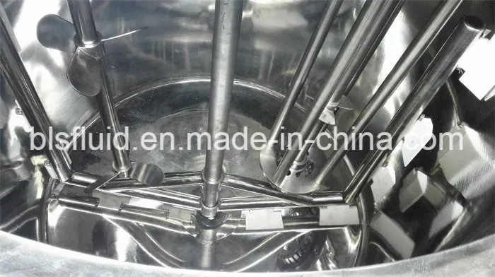 Steel Coil Pipe Jacked Steam Steel Price Lotion Mixer Cosmetic Machine