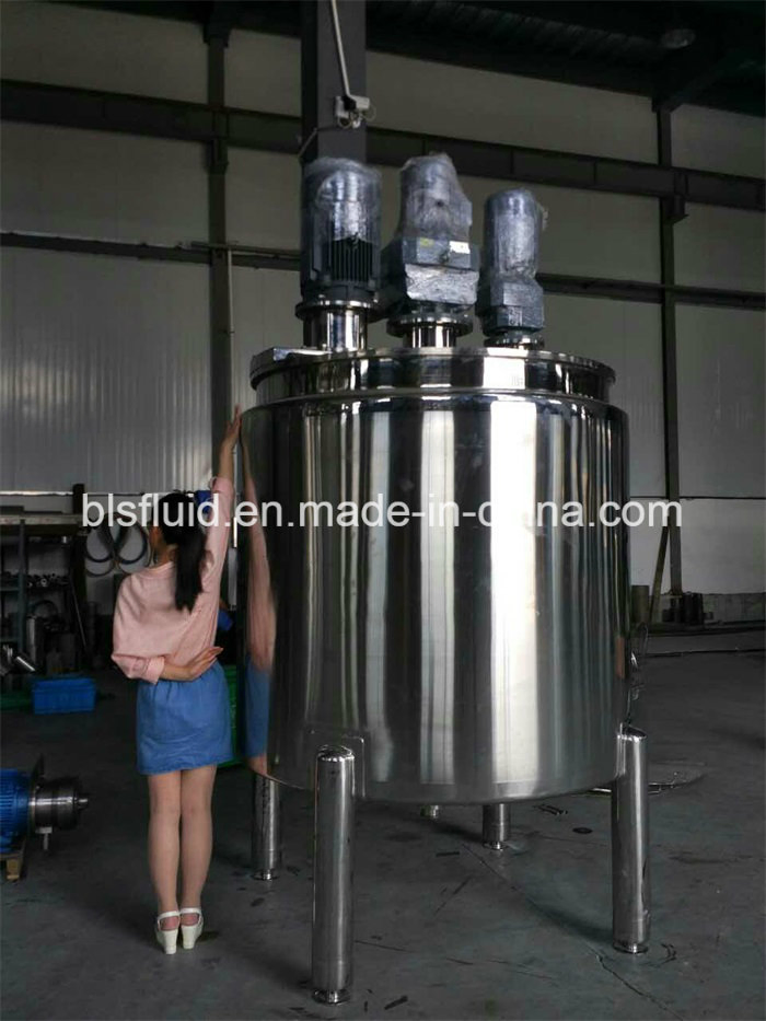 Steel Coil Pipe Jacked Steam Steel Price Lotion Mixer Cosmetic Machine