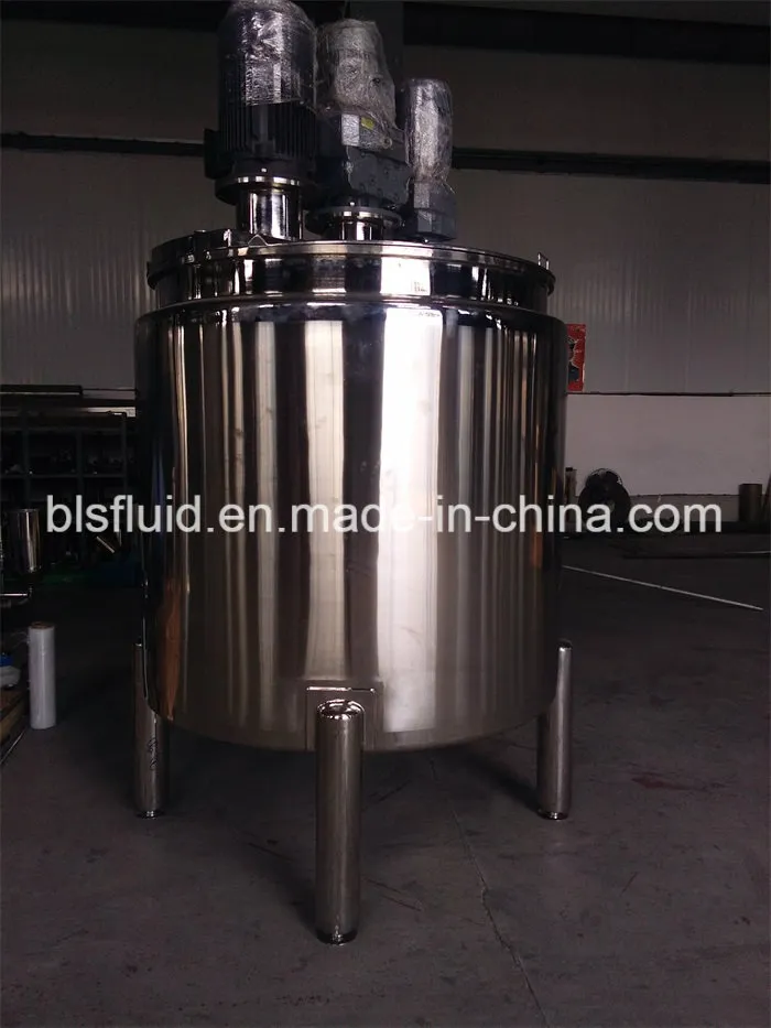 Steel Coil Pipe Jacked Steam Steel Price Lotion Mixer Cosmetic Machine