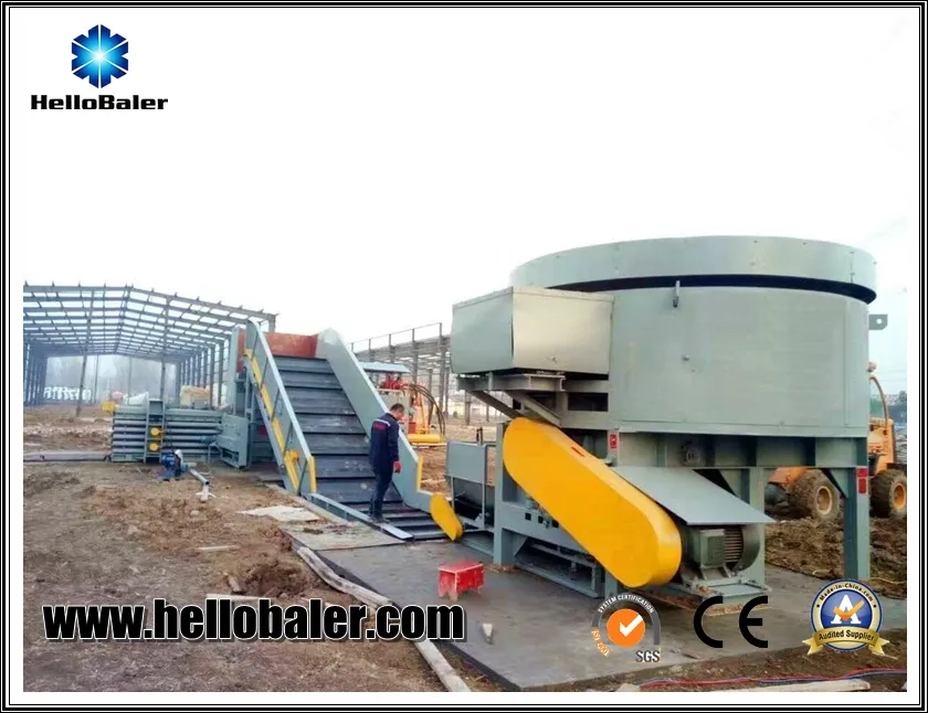 straw hay shreddering crusher machine