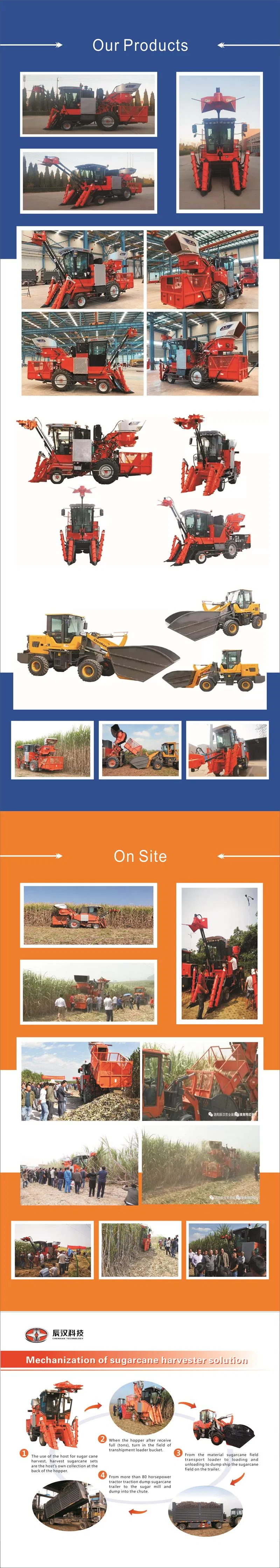 Sugarcane Harvester Machine Whole Stalk Sugarcane Harvester