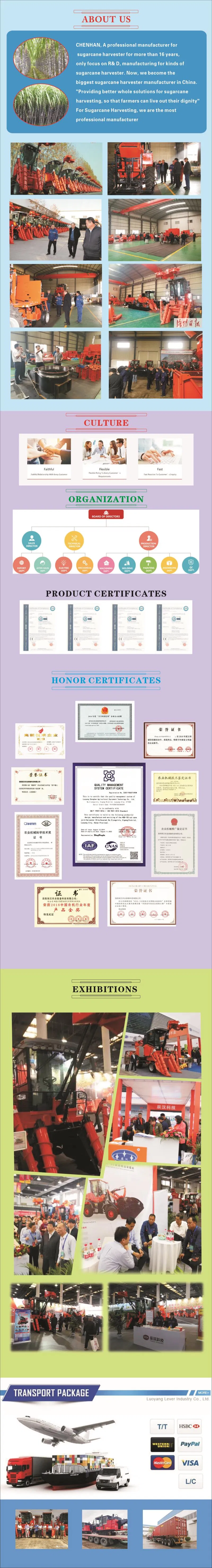 Sugarcane Harvester Machine Whole Stalk Sugarcane Harvester