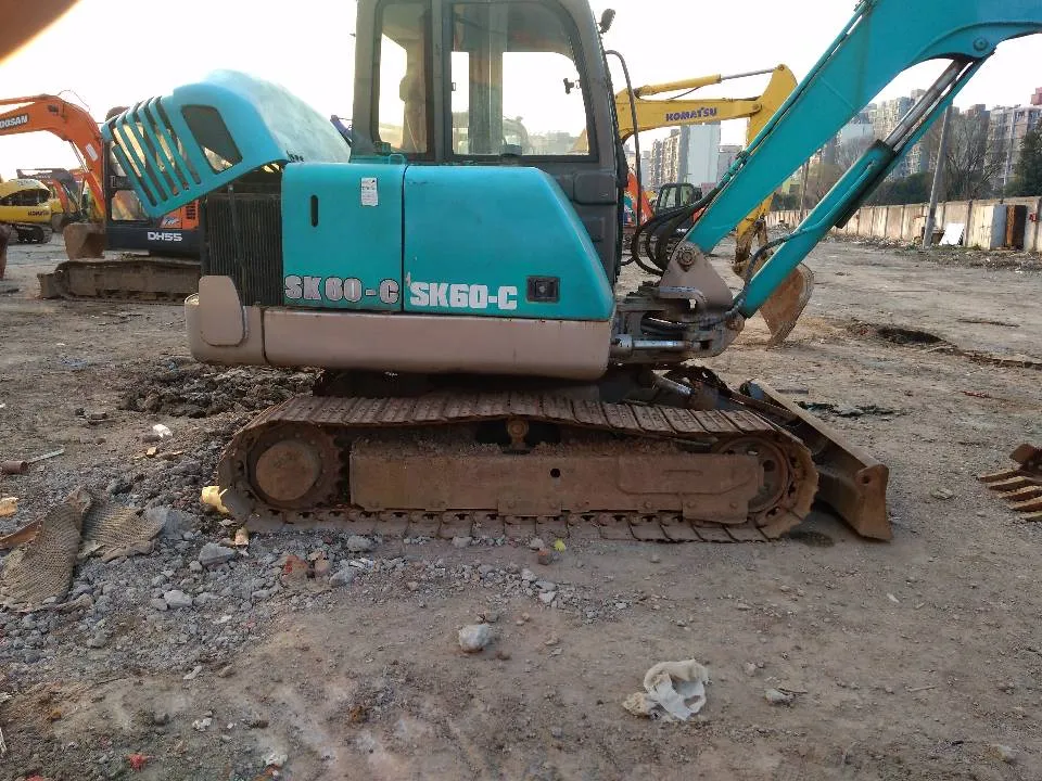 Used in Lowest Price with High Quality Kobelco Sk60 Excavator