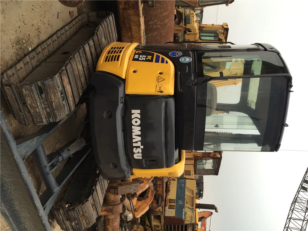 Used Komatsu PC55mr Mini Digger Excavator with Rubber Track
